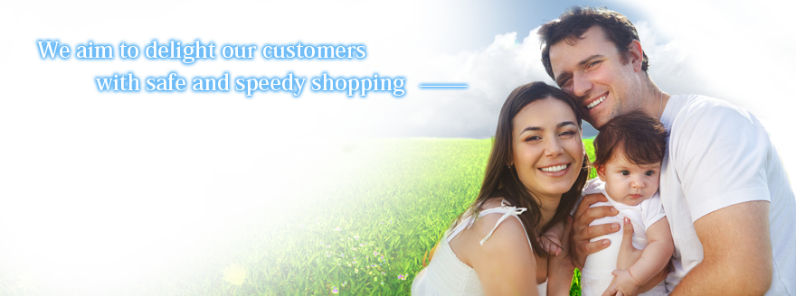 We aim to delight our customers with safe and speedy shopping